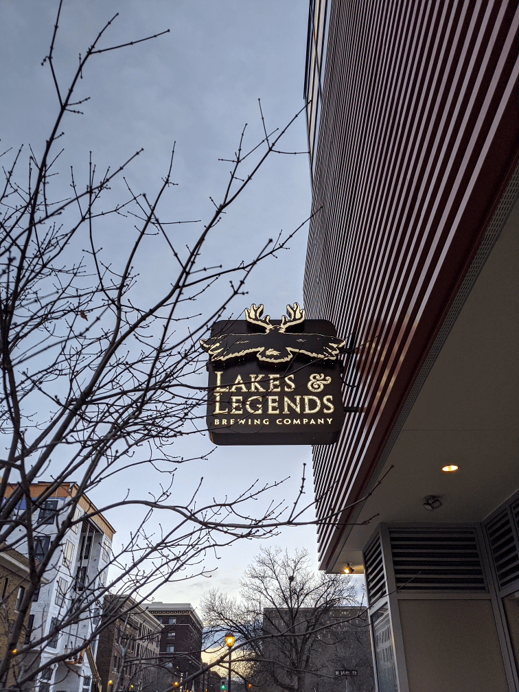 Beer Me! — Lakes & Legends Brewing Company — Minneapolis, Minnesota