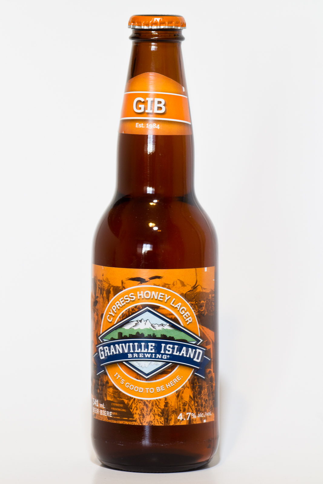 Granville Island Brewery Cypress Honey Lager Beer Me British Columbia