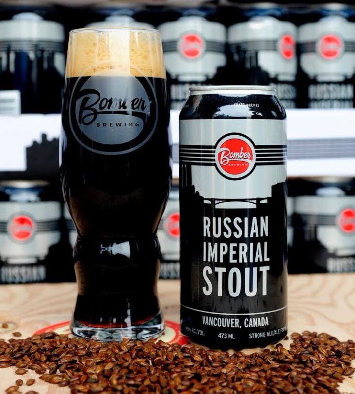 Canned Russian Imperial Stout Comes From Bomber Brewing Beer Me