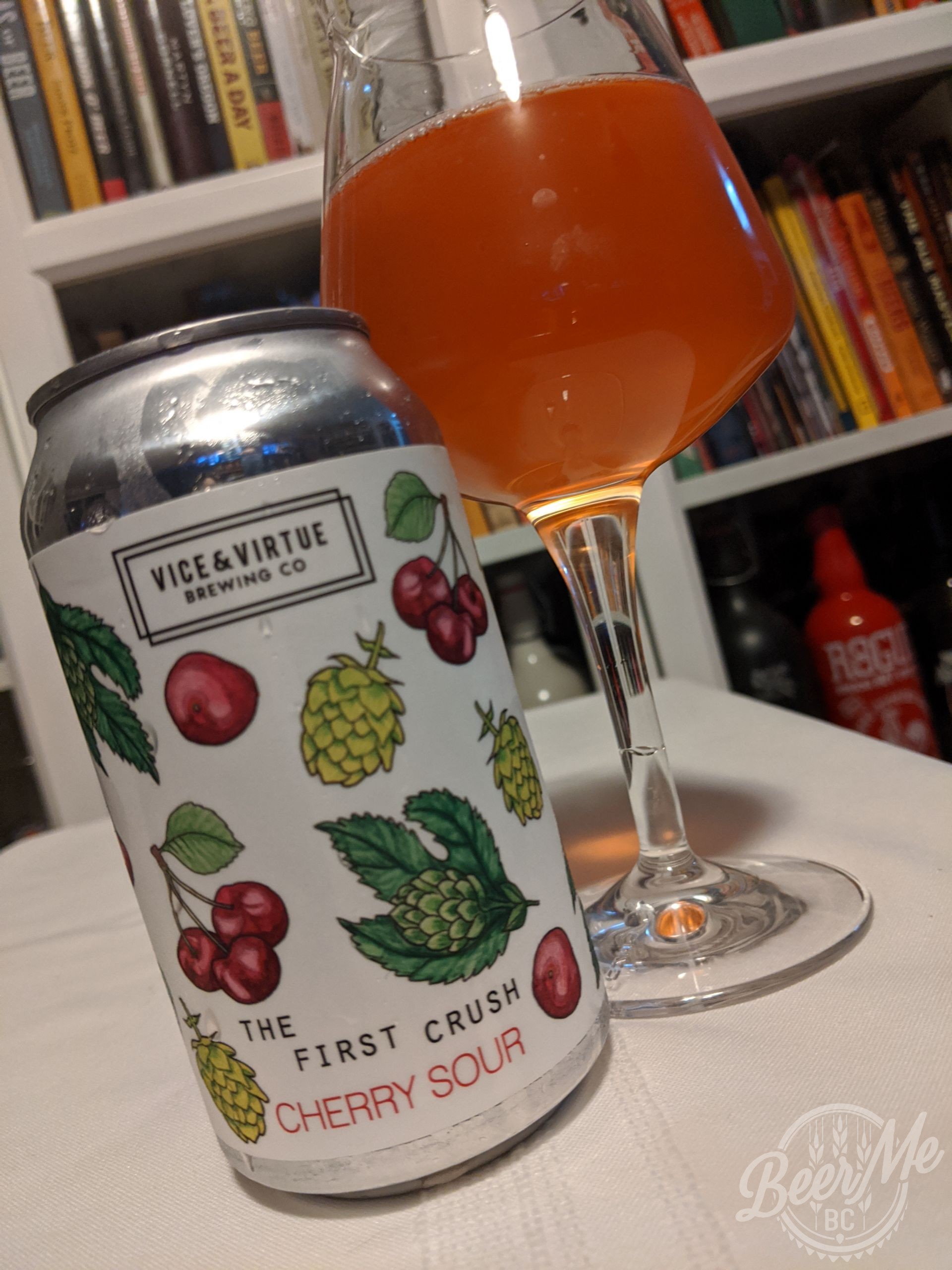 Vice & Virtue The First Crush Cherry Sour Beer Me British Columbia