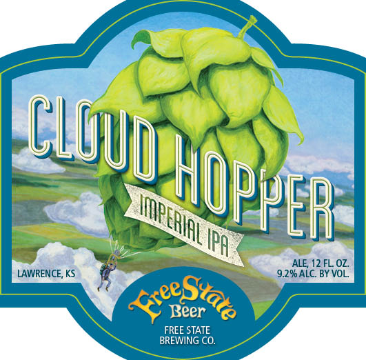 Free State Cloud Hopper Imperial IPA fourpacks now available BeerPulse