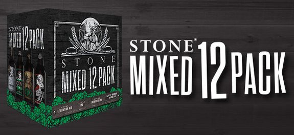 Stone Mixed 12 Pack now available exclusively in California (and online