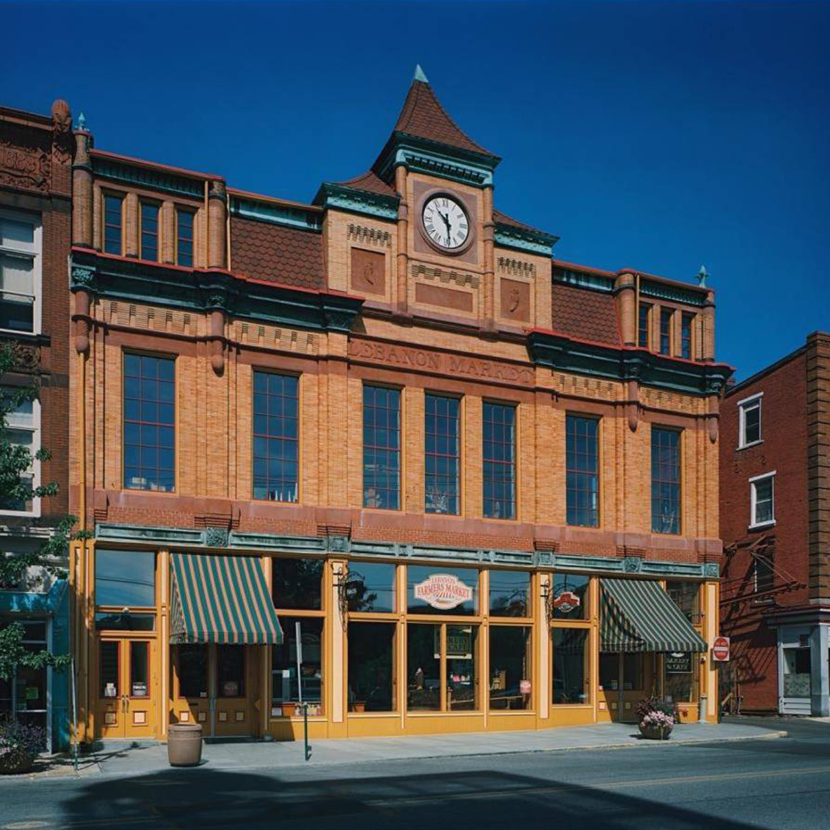 Lebanon Farmer's Market Beers + Hoffman Architecture