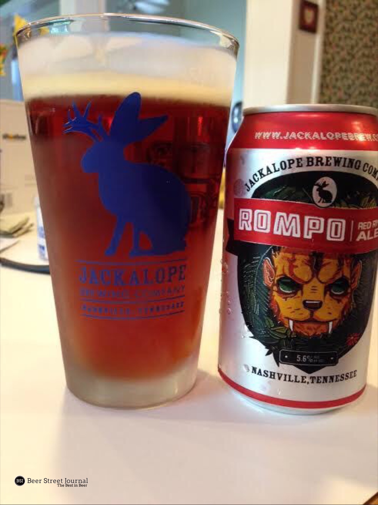 Jackalope Rompo Red Ale Canned Beer Street Journal