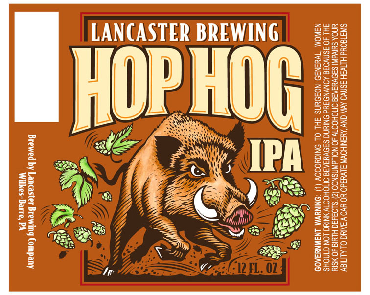 Lancaster Brewing Hop Hog IPA Beer Street Journal