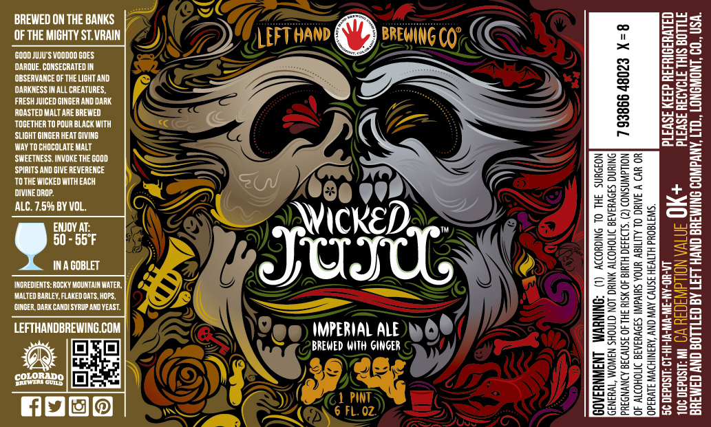 Left Hand Wicked JuJu is the latest ginger wheat offering Beer Street