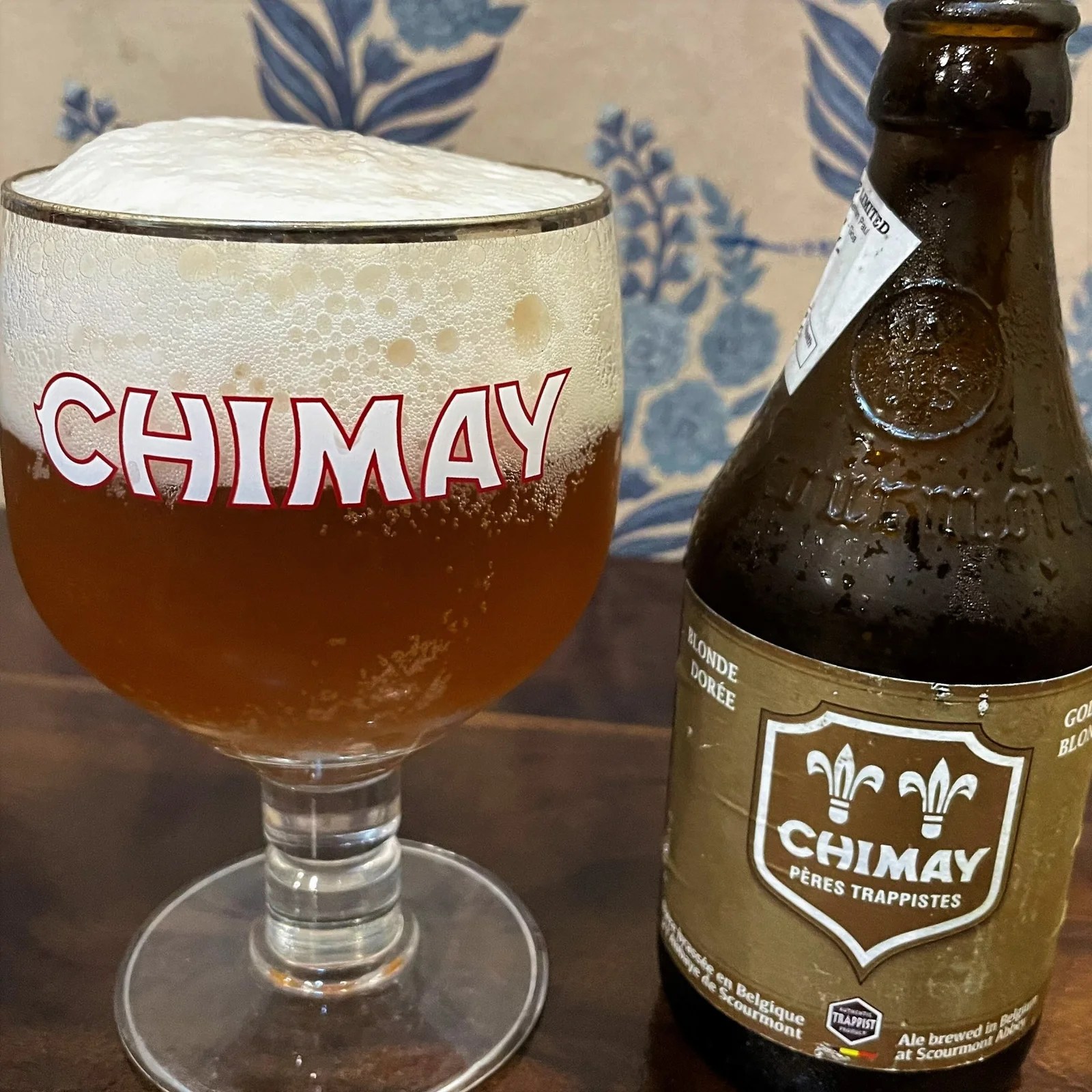 66 Chimay Dorée (Gold) Beer Belgian Pale Ale Beer With Sid