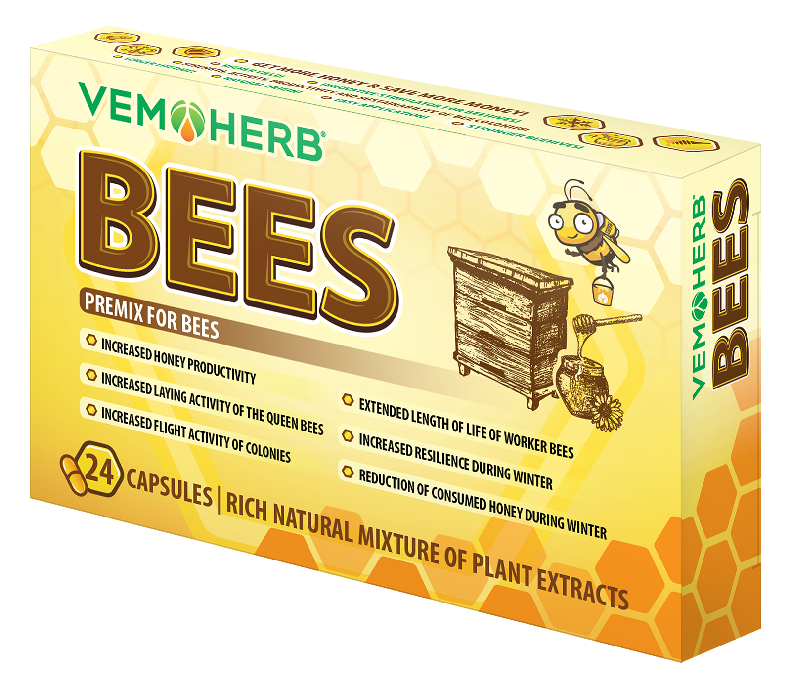 VemoHerb Bees Capsules Bees VemoHerb