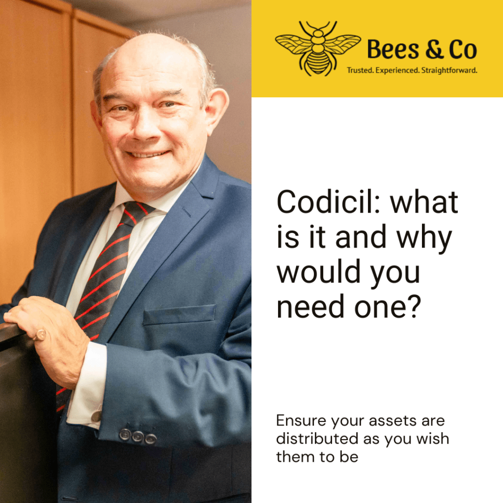 What is a Codicil and When Would You Need One? Bees and Co