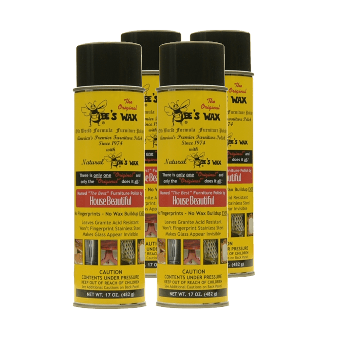 04 4 Cans The Original Bee’s Wax Furniture Polish The Original Bee
