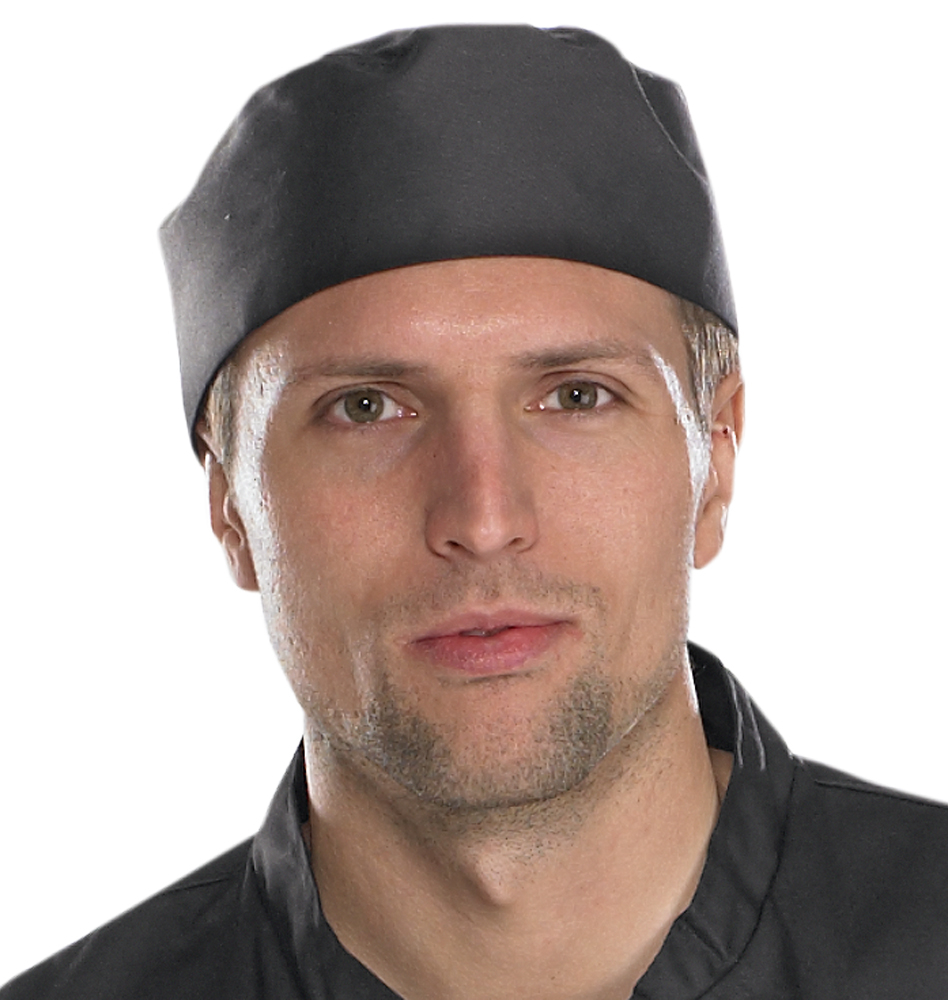 CHEFS SKULL CAP BLACK