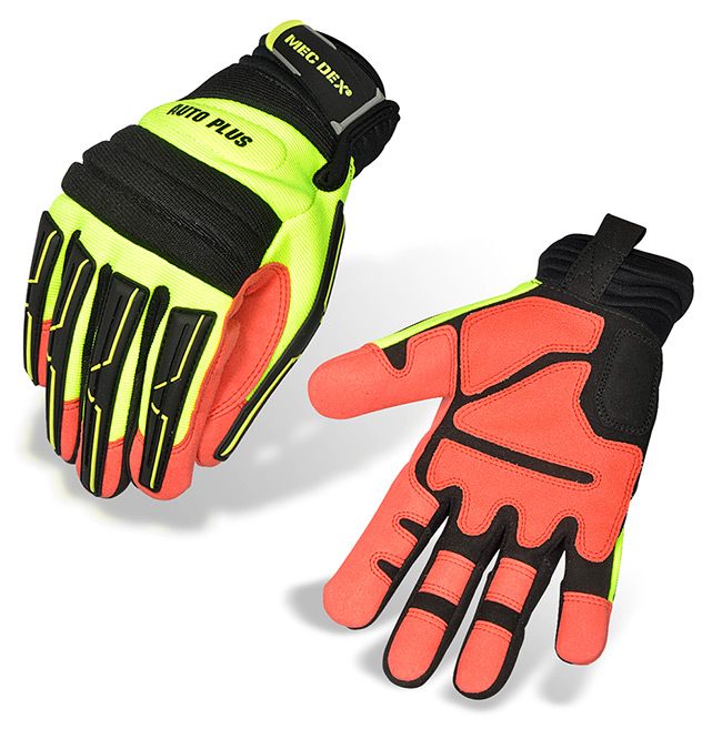 AUTO PLUS MECHANICS GLOVE SATURNYELLOW/BLACK hello MECAP622
