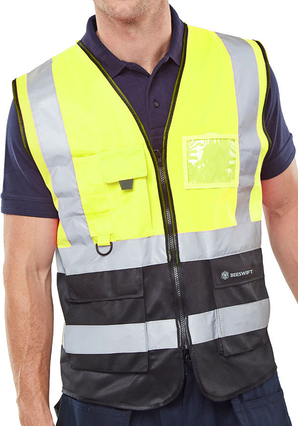 High Visibility Waistcoats / Vests Beeswift Focused on Safety