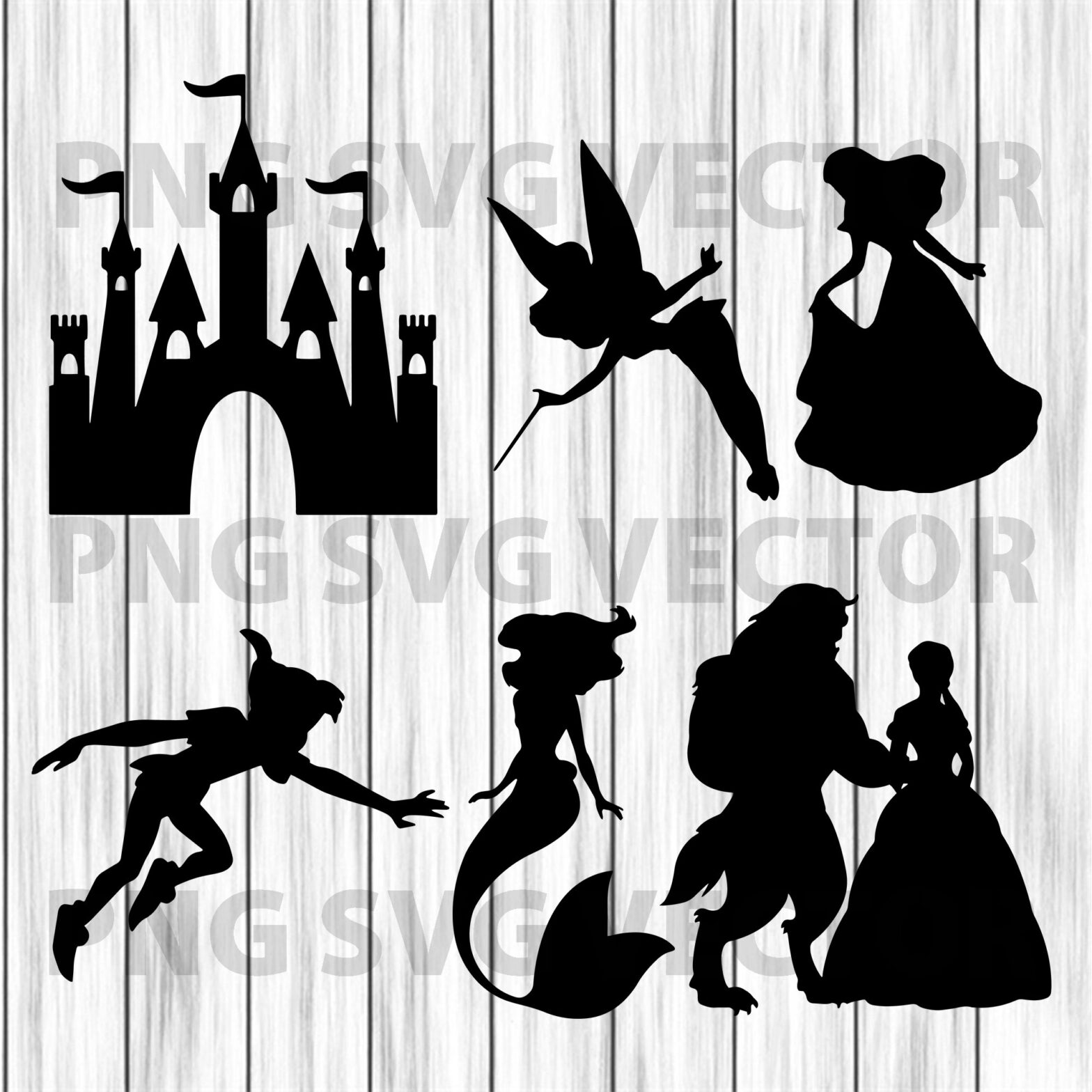 Beauty and the beast svg, Beauty and the beast clipart, Beauty and the