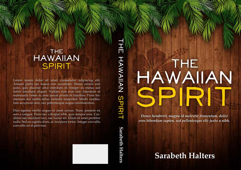 The Hawaiian Spirit Nonfiction Premade Book Cover For Sale