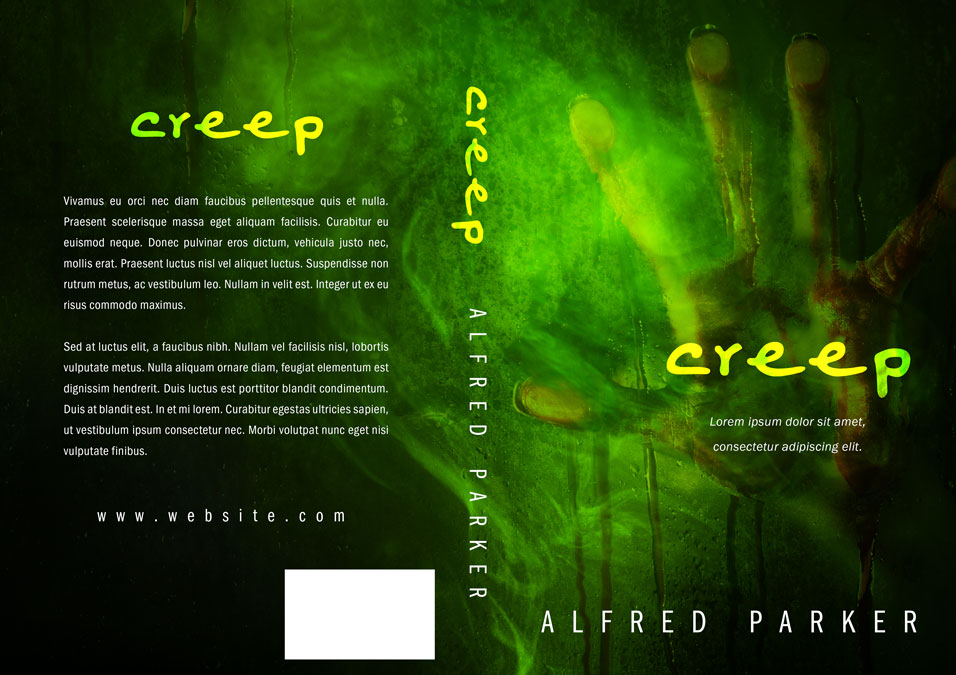 Creep Horror Book Cover For Sale