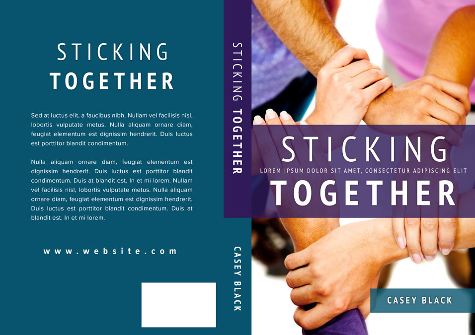 Sticking Together Inspirational Premade Book Cover For Sale Beetiful Book Covers