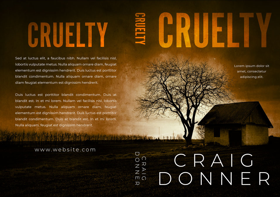 Cruelty Horror Book Cover For Sale Beetiful Book Cover