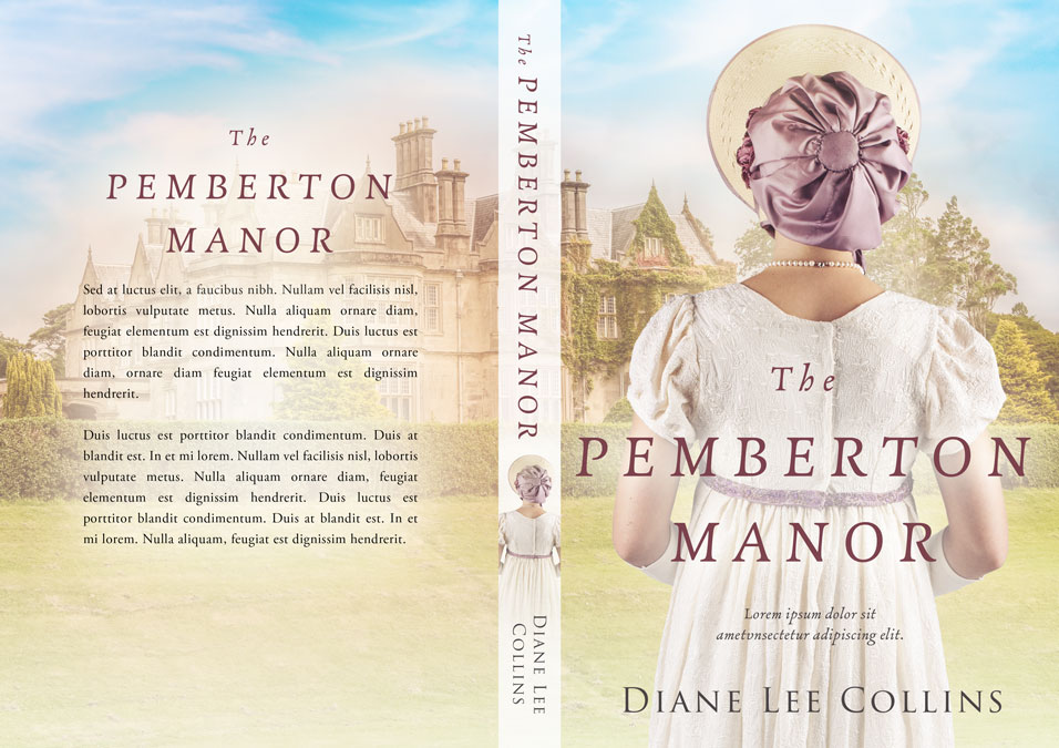 The Pemberton Manor Regency Historical Romance Premade Book Cover For