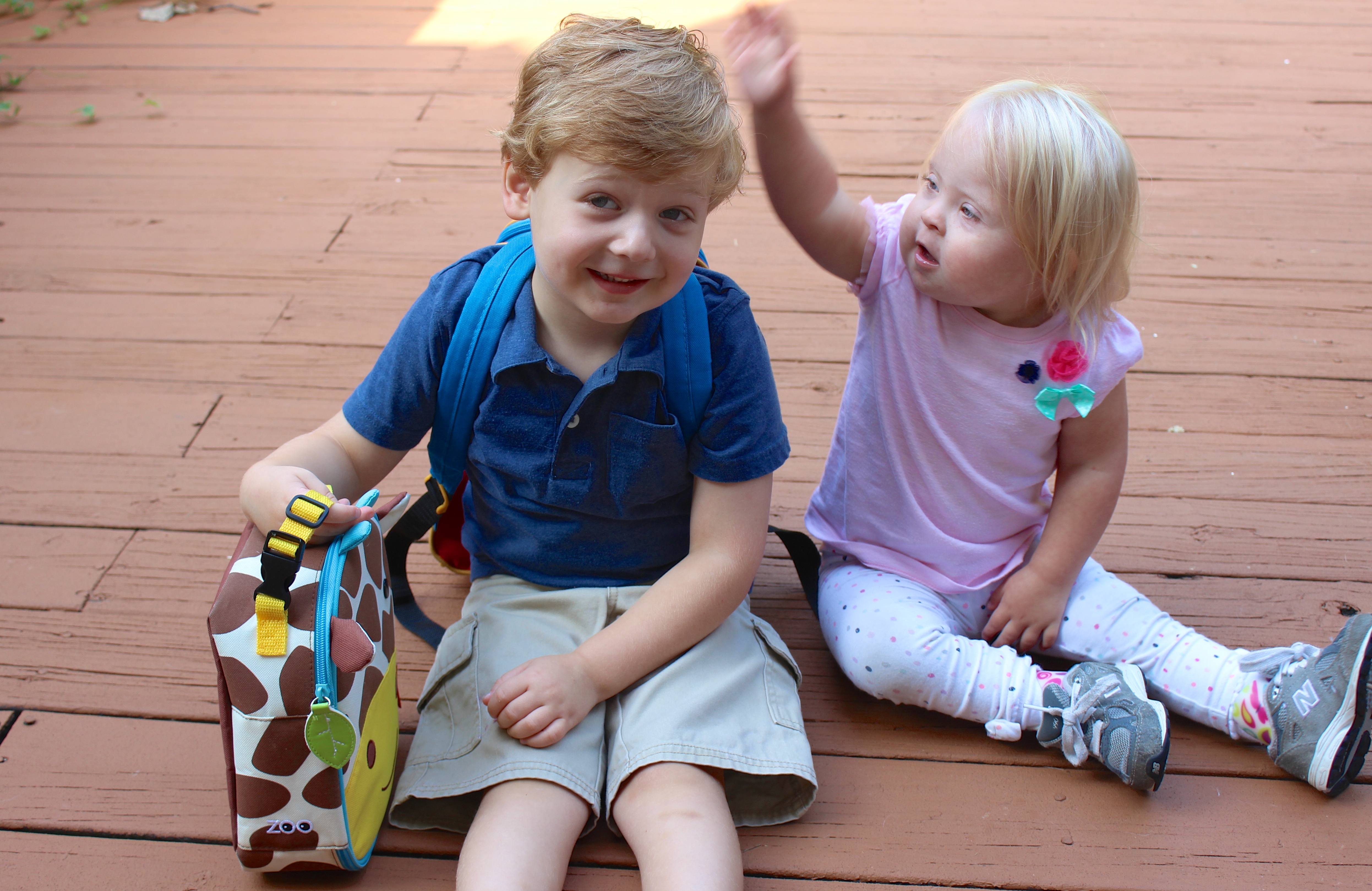 First day, and we’re okay A Dash of the Unexpected