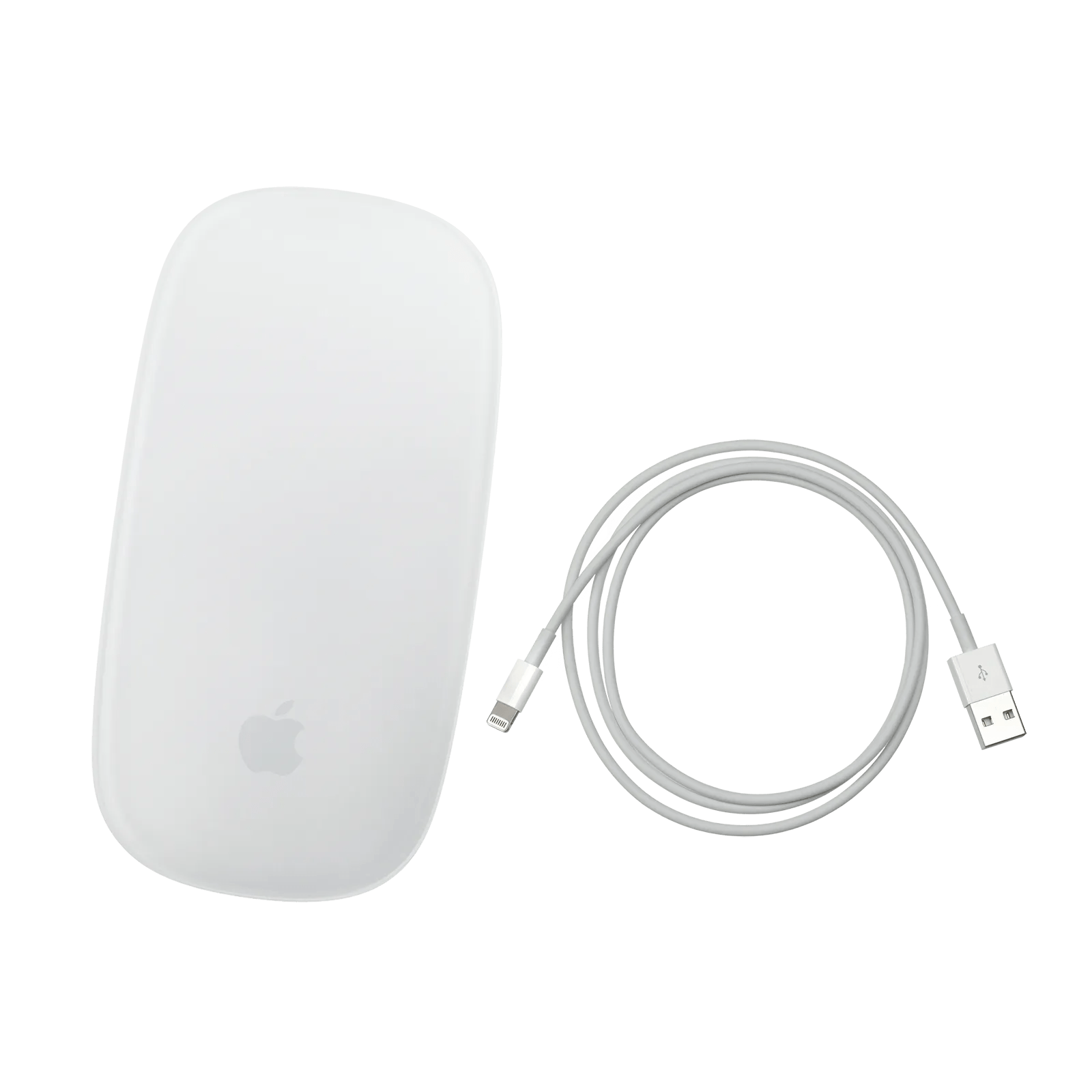 (A1657) Apple Magic Mouse 2 (Silver/White) - MLA02LL/A