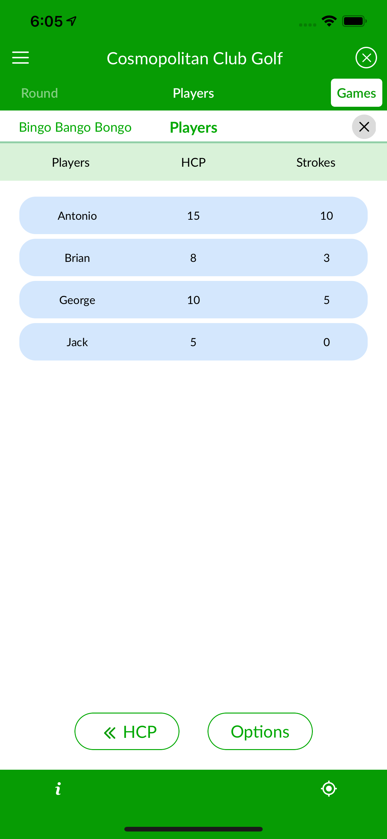 How to play Bingo Bango Bongo BEEZER GOLF Golf games scoring app