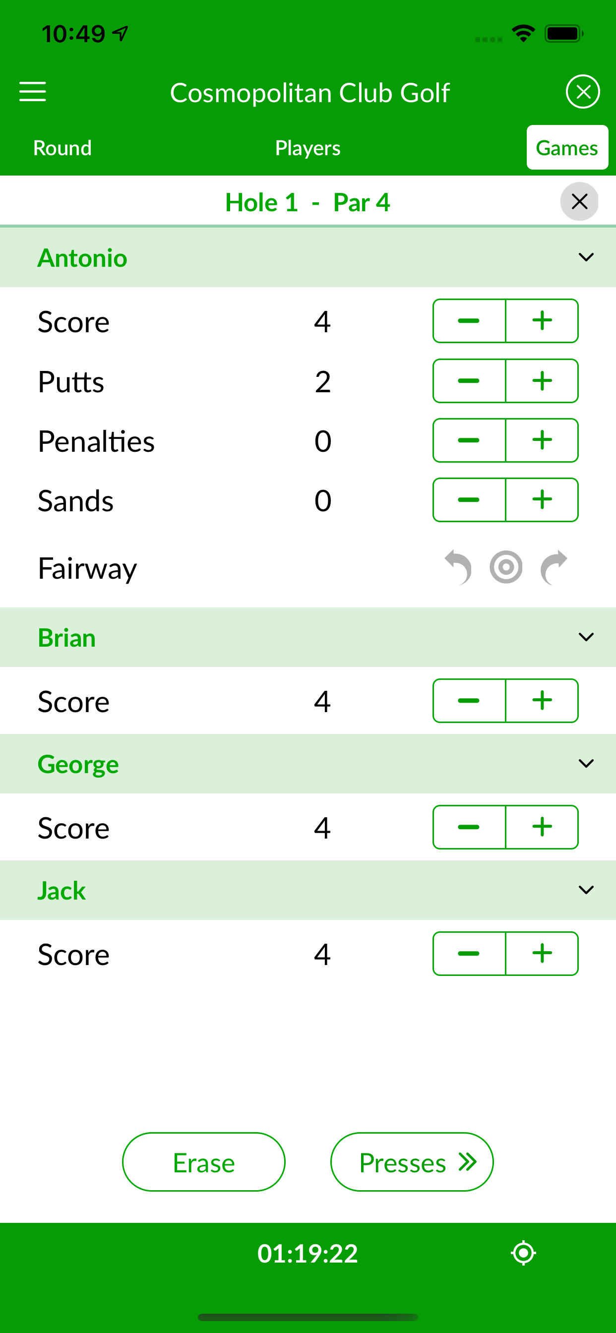 How to play Nassau golf game BEEZER GOLF Golf games scoring app