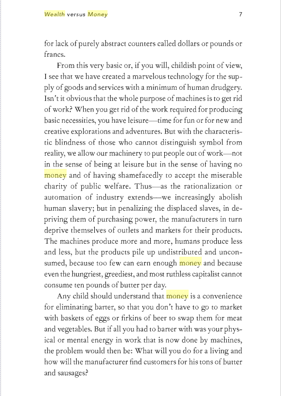 Money versus Wealth Alan Watts Beezone Library