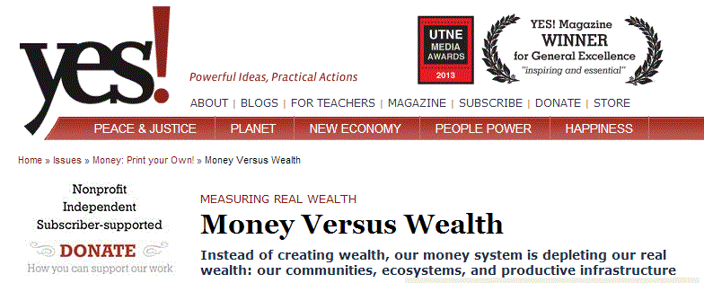 Money versus Wealth Alan Watts Beezone Library