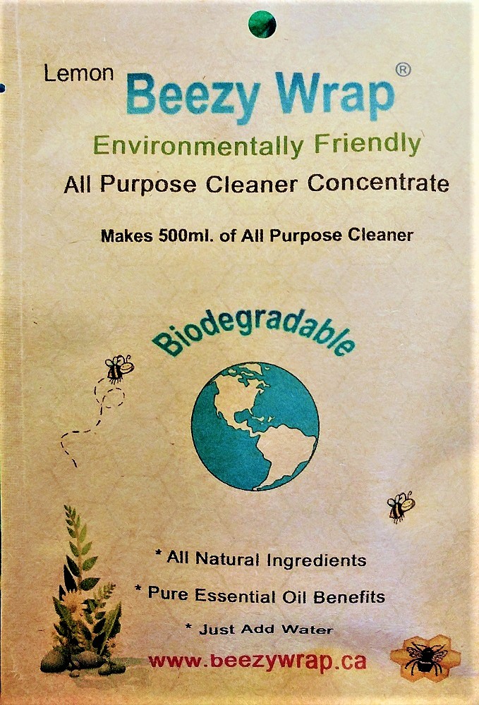 All Purpose Cleaner EcoFriendly Lemon Beezy Wrap®