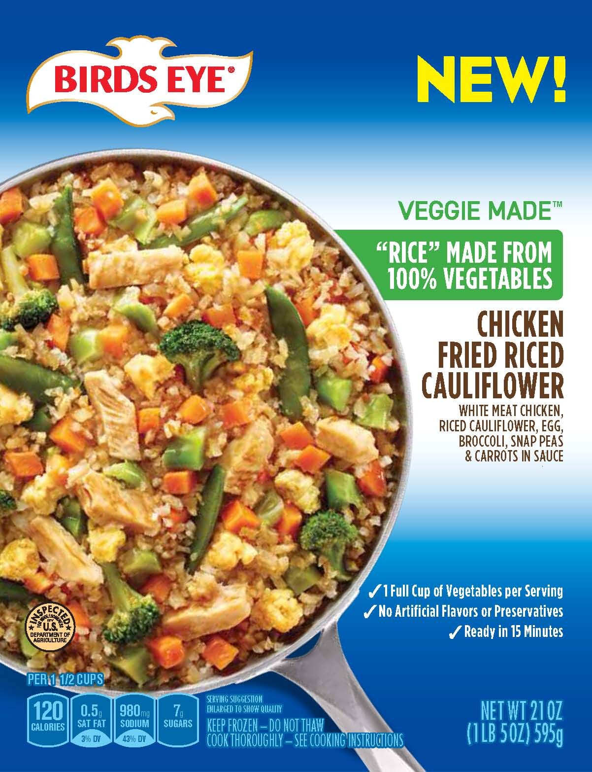 Birds Eye Veggie Made™ Chicken Fried Riced Cauliflower Birdseye
