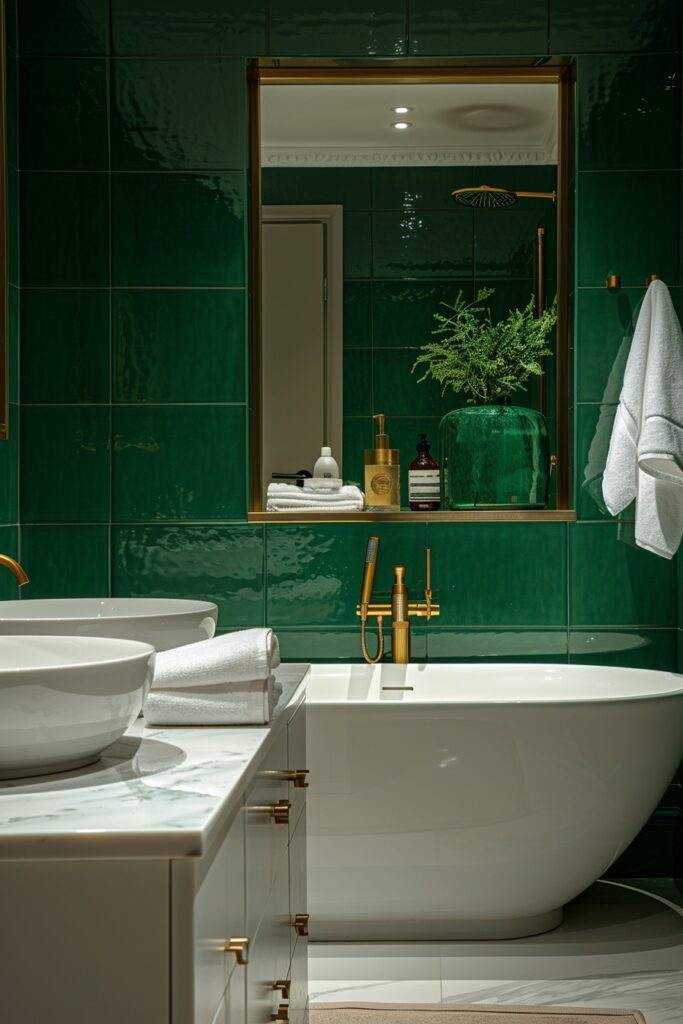 29 Green Bathroom Decor Ideas to Add a Pop of NatureInspired Color