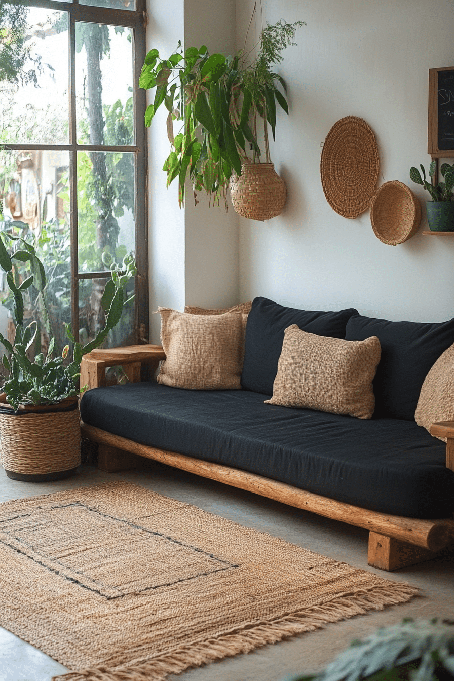 29 Black Couch Living Room Ideas for a Sleek and Minimalist Vibe My