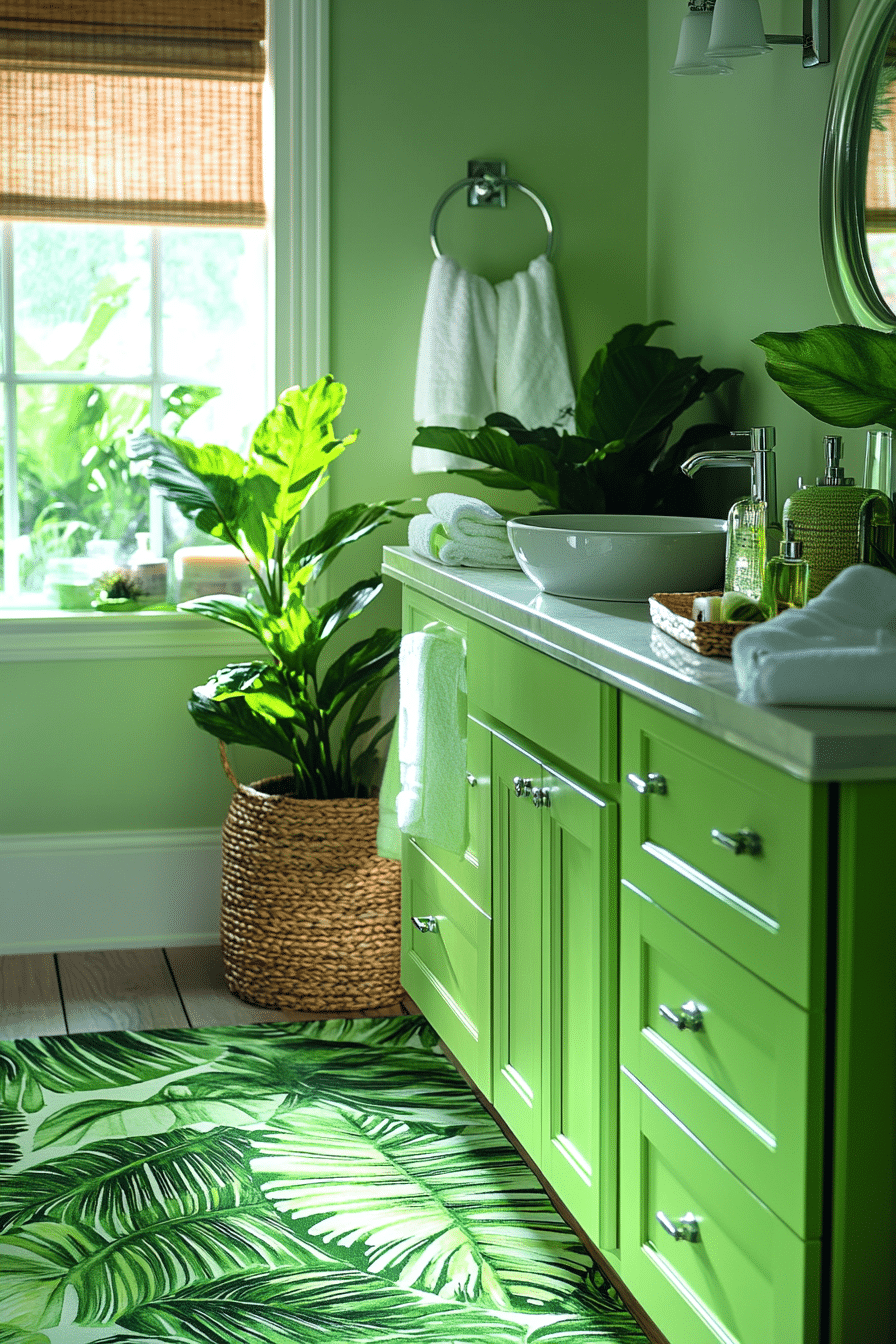 29 Green Bathroom Ideas to Create a Perfect Balance of Style and