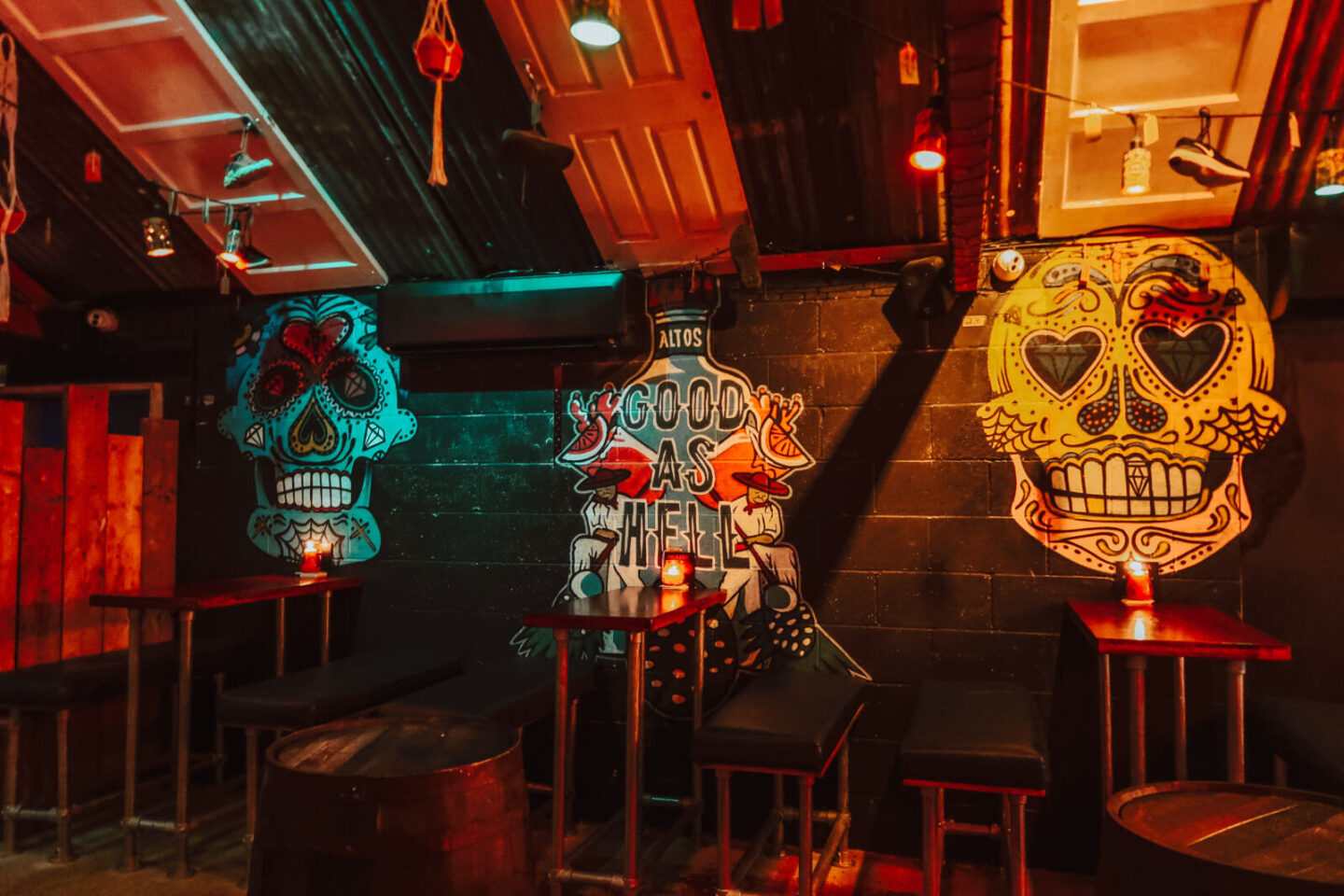 Arriba Congleton's Mexican themed tequila slammer bar BEFFSHUFF