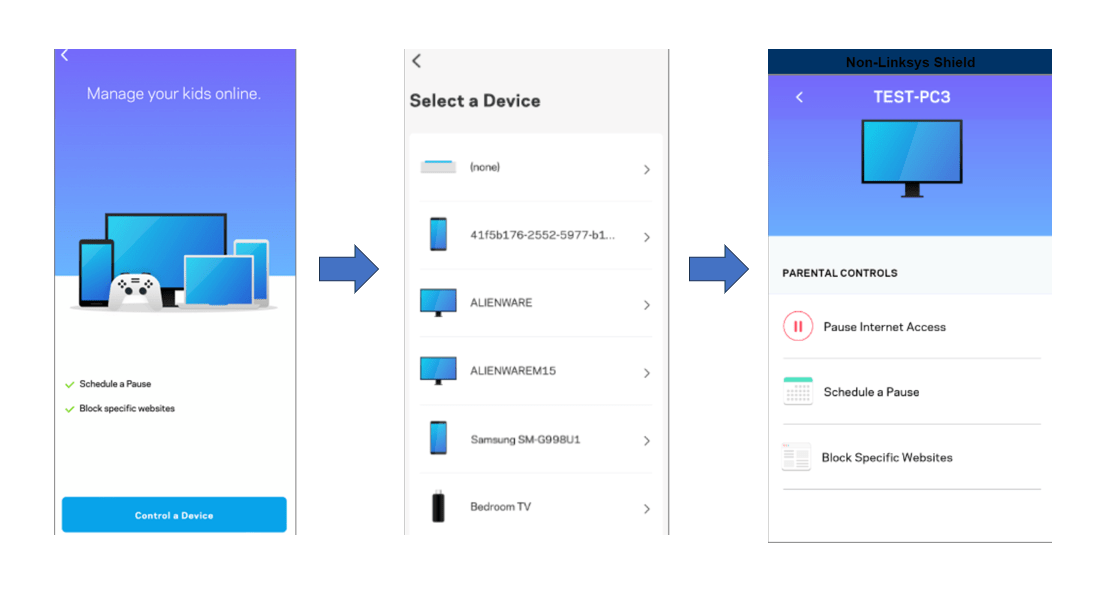 How to set up parental controls on my Linksys Router BeFibre Help Centre