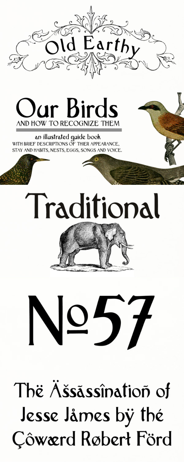 Old Earthy Font
