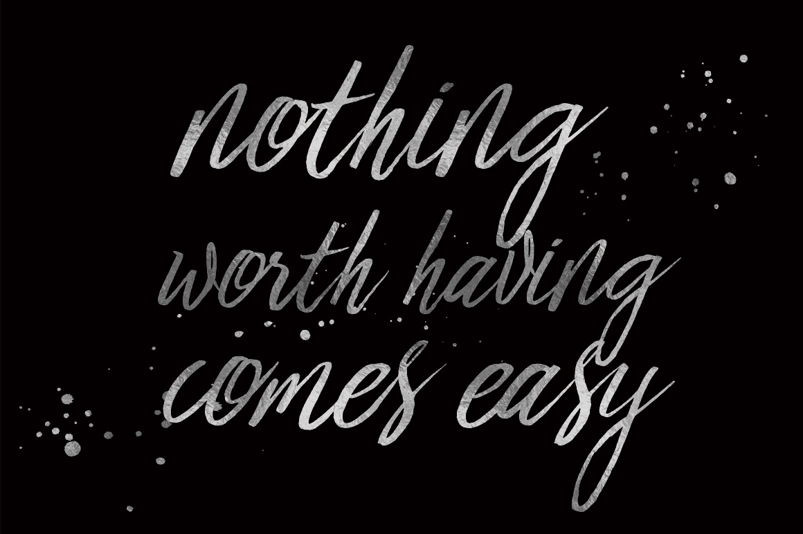 Crawling Flash Script Font