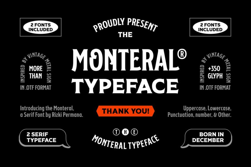 FF Monteral Serif Font