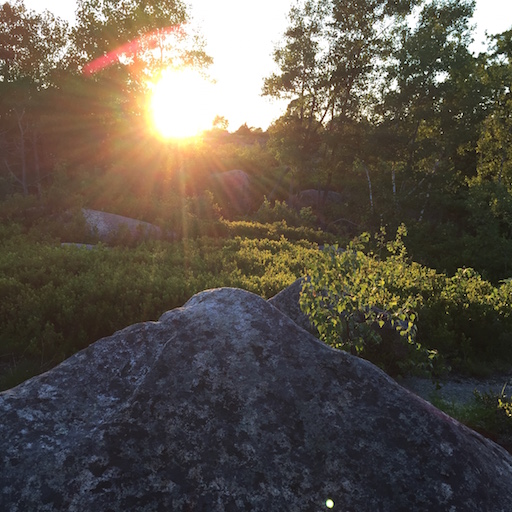 Winter Solstice, Poles Hill, Gloucester, Massachusetts Before Atlantis