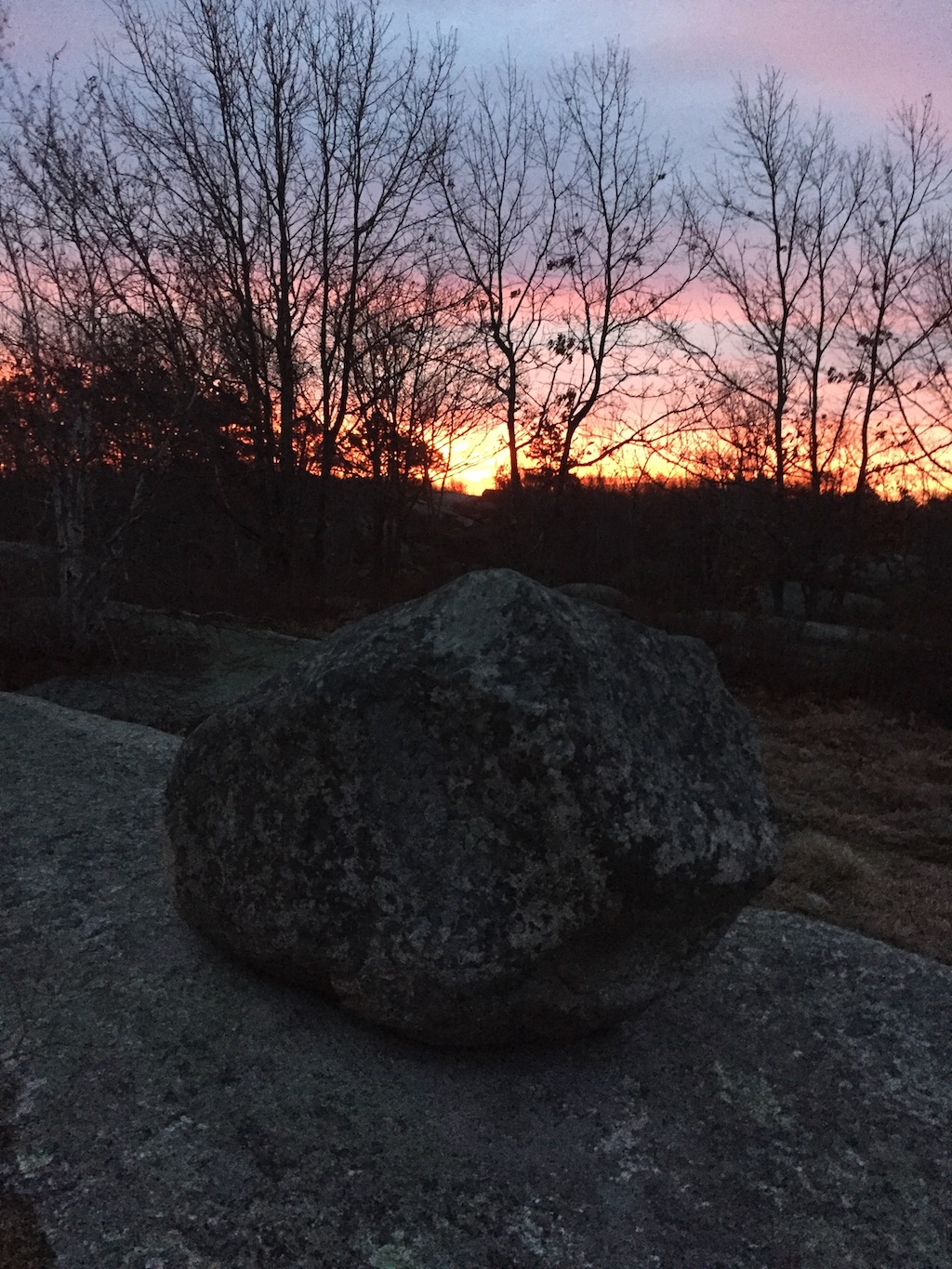 Winter Solstice, Poles Hill, Gloucester, Massachusetts Before Atlantis