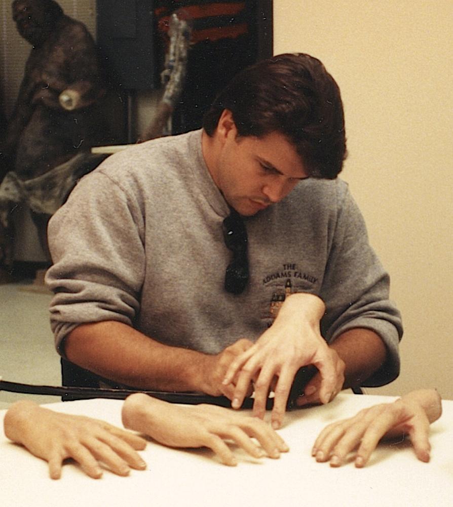 You might be surprised how Thing was made for 'The Addams Family'