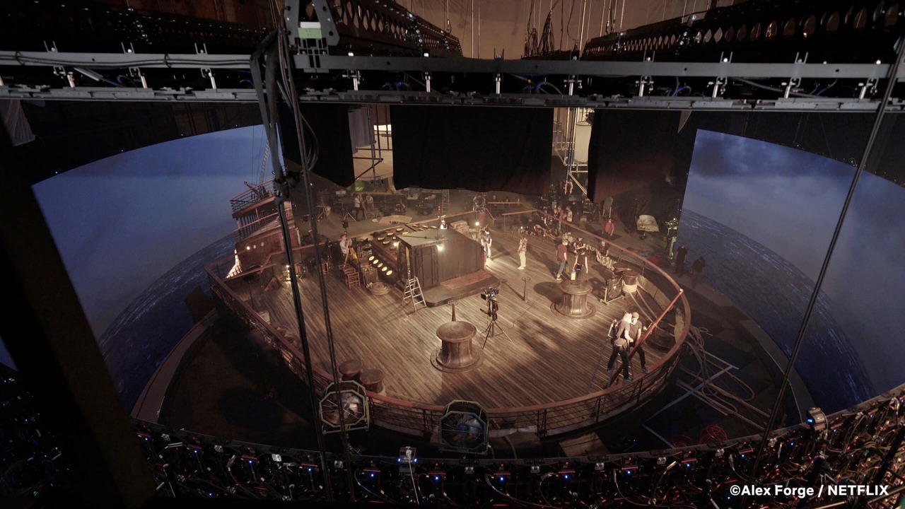 ‘1899’ Framestore’s virtual production takeaways befores & afters