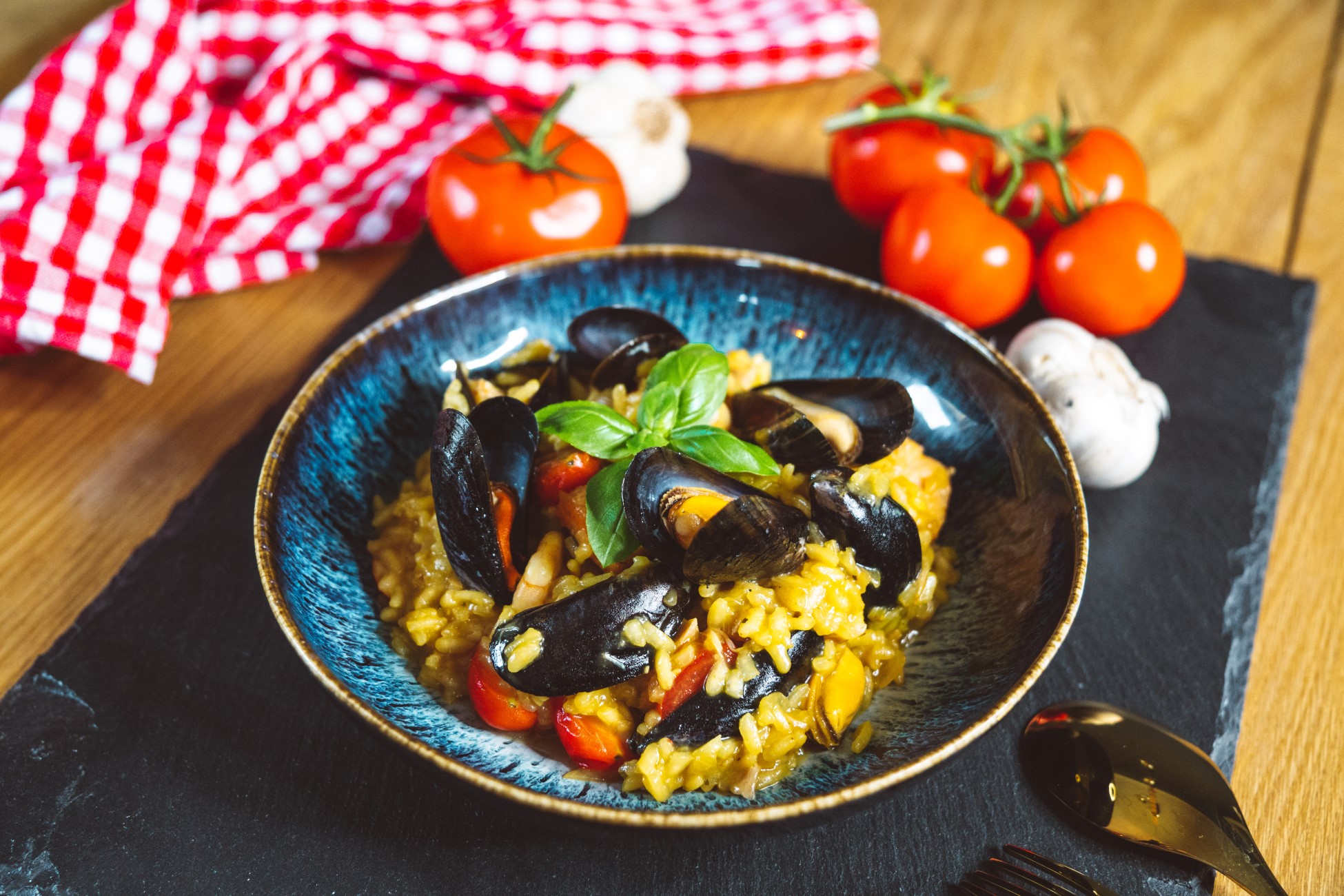 Risotto Frutti di Mare Meeresfrüchte Risotto wie in Italien