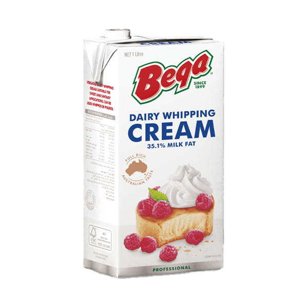 Bega Whipping Cream 1L Bega Foodservices MY