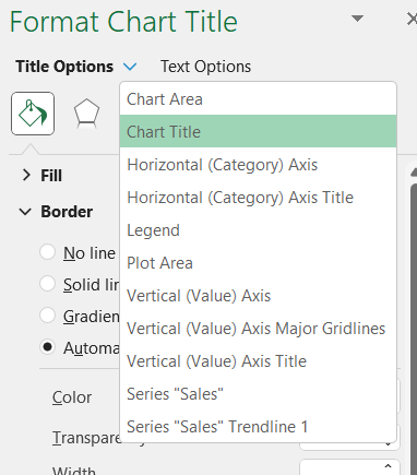 Excel Chart Formatting - BeginCodingNow.com