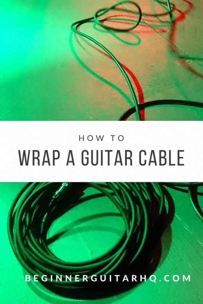 How to Wrap a Guitar Cable the Right Way Beginner Guitar HQ