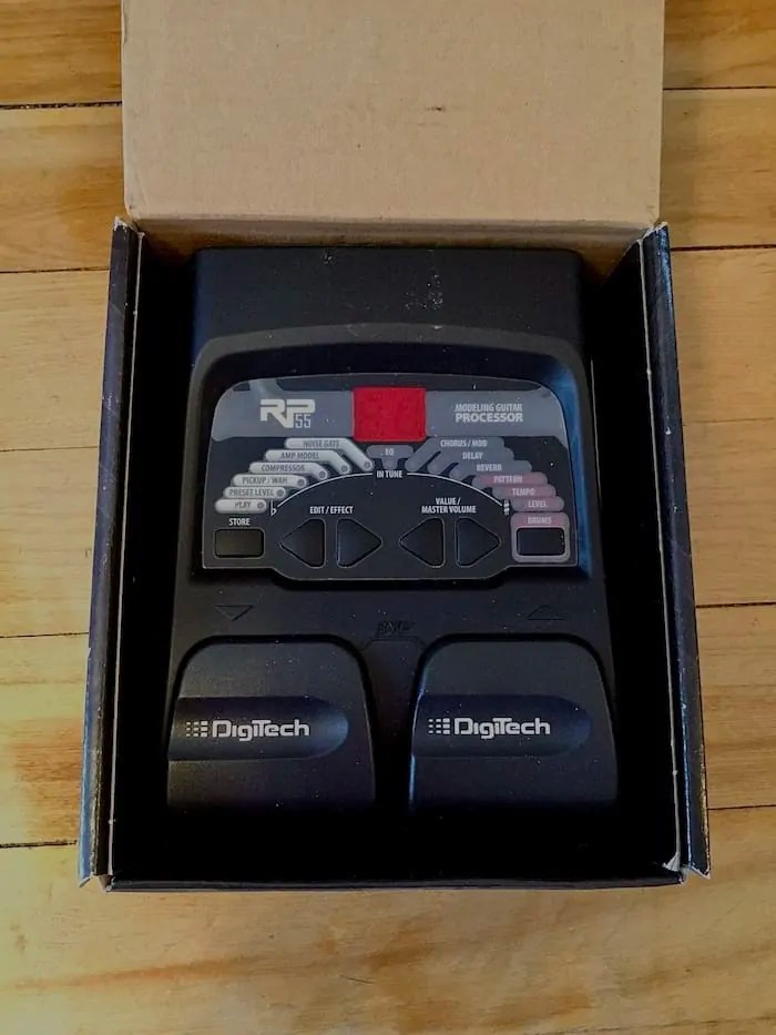 DigiTech RP55 Review – An Affordable Multi-Effects Pedal - Beginner