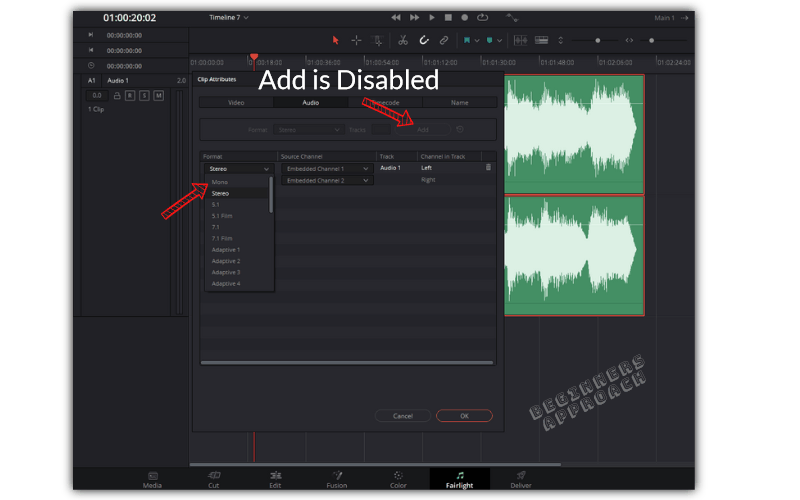 Split Audio Channels / Tracks in DaVinci Resolve (Explained!)