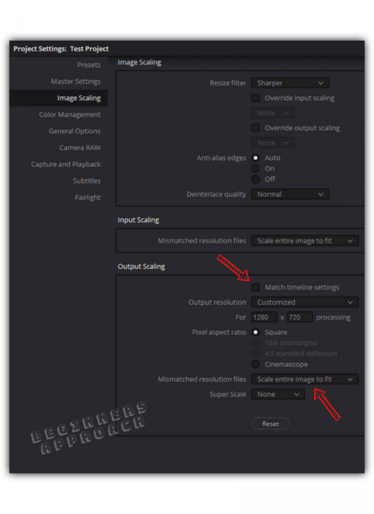 Essential DaVinci Resolve Project Settings (For Beginners!)